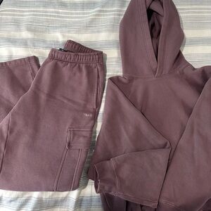 TNA Artizia Purple Hoodie and Sweapants Set